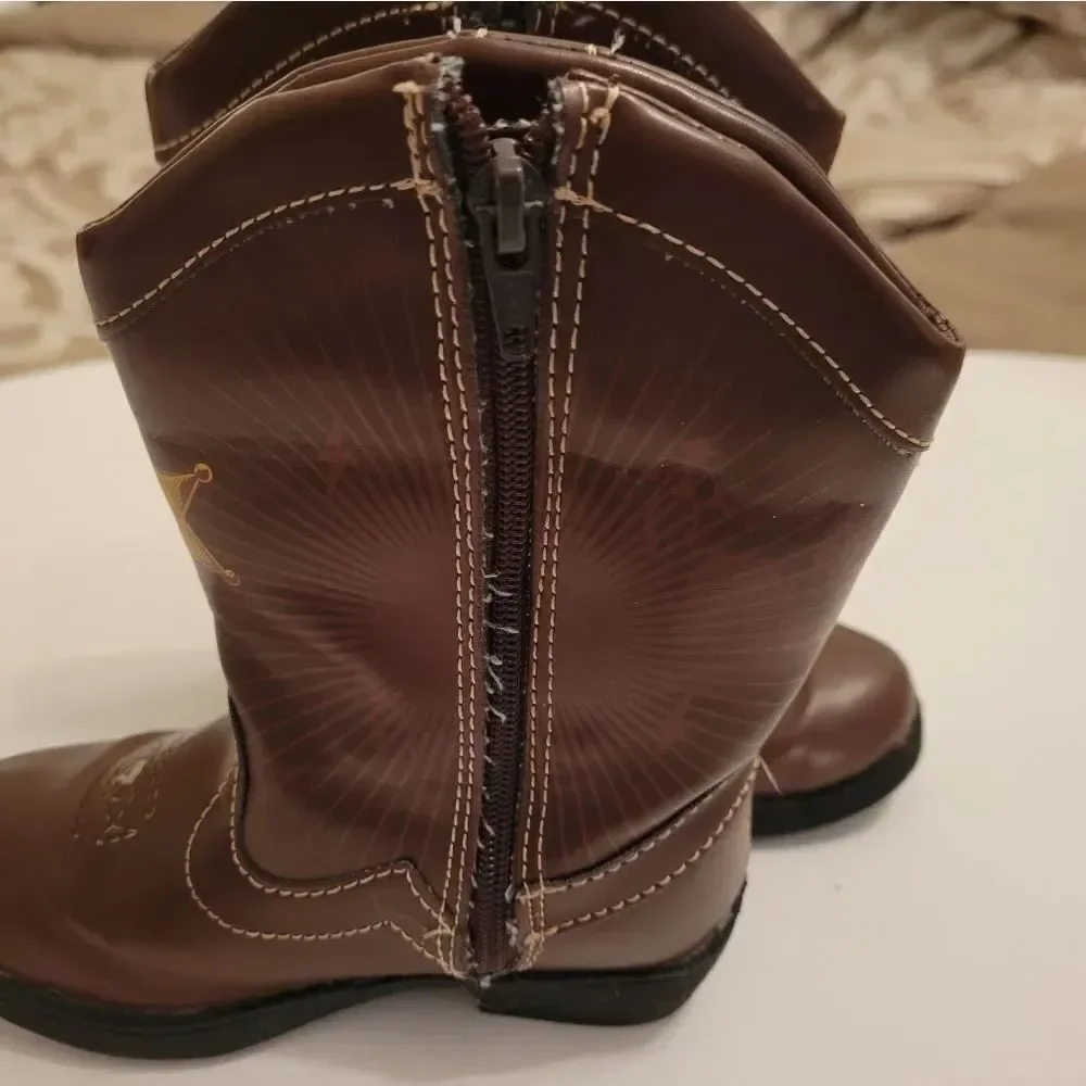 GIRL TOY STORY ZIPPER CLOSURE BOOTS